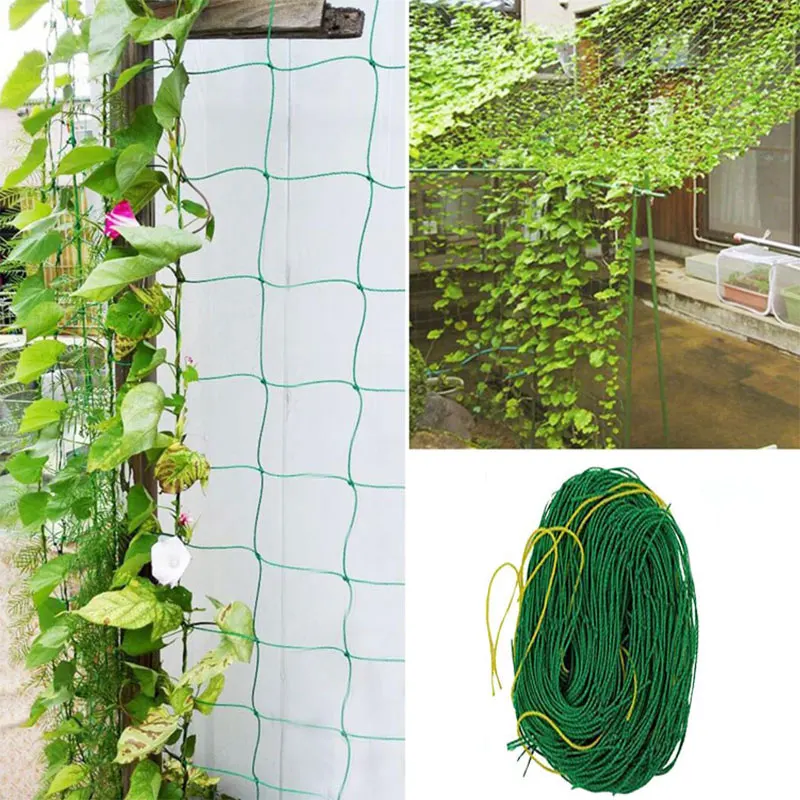 

Gardening Plant Climbing Net Climbing Plant Rope Outdoor Morning Glory Climbing Flower Grow Net Holder Trellis Netting New