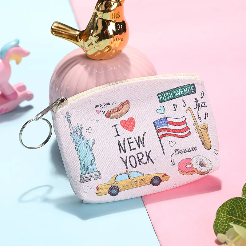 

Cute Fashion Girl Luxury Credit Card Holder Wallet Women Designer 2021 New Small Wallet Business Card Holder Coin Purse for Girl