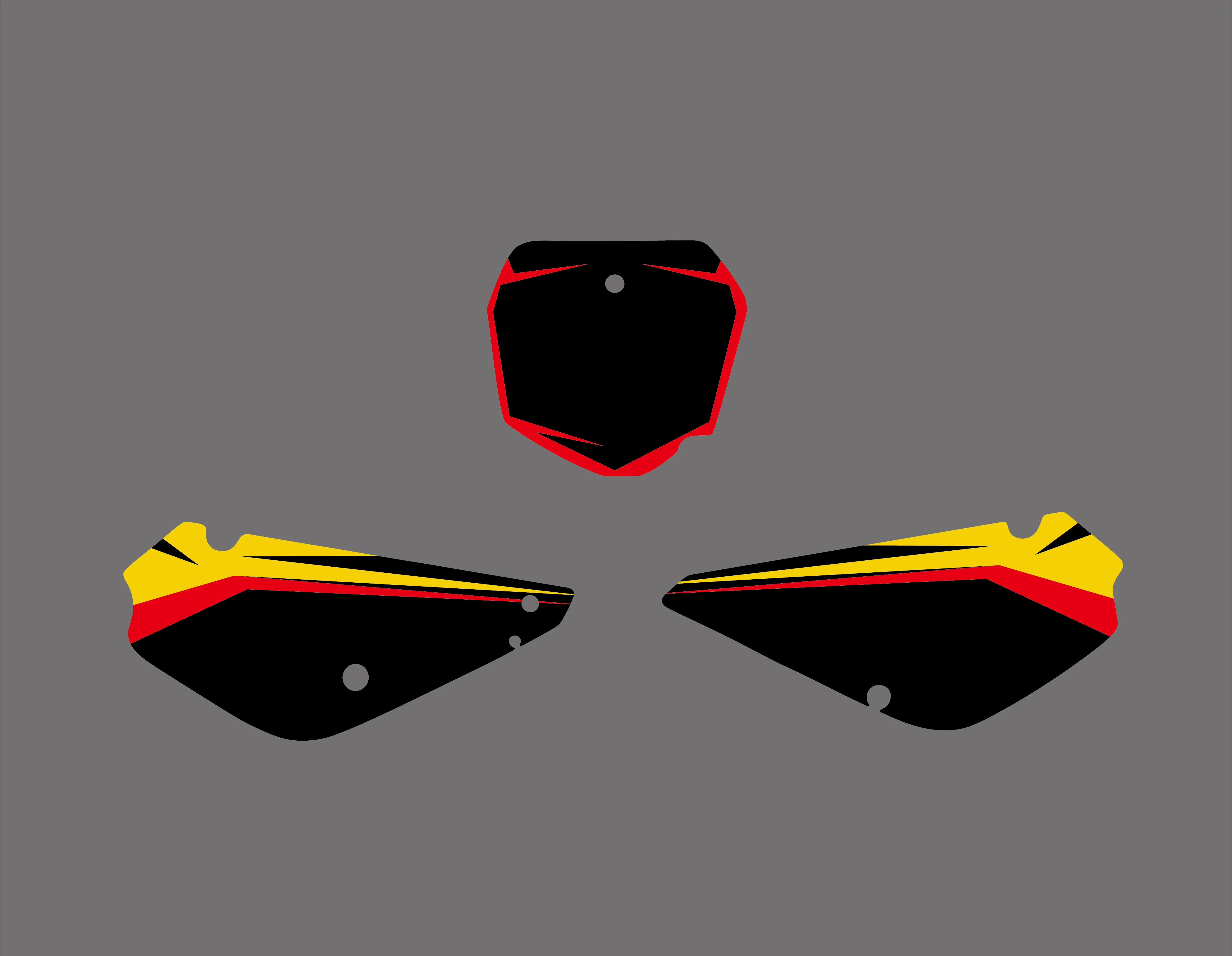 Графические и Фоновые наклейки наборы для Suzuki RM85 RM 85 2002 2003 2004 2005 2006 07 08 09 10 11 2012|sticker