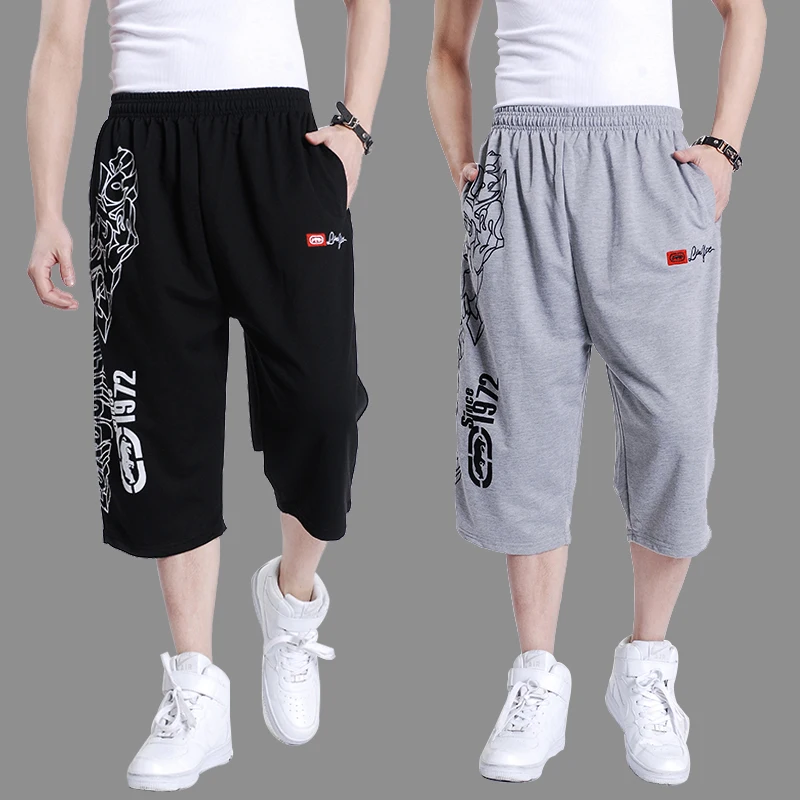 Шорты-карго мужские хлопковые с множеством карманов спортивные джоггеры