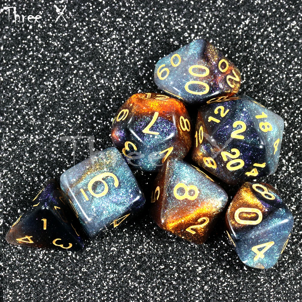 7 шт. аксессуары для игры в игральные кости|Кубики| |