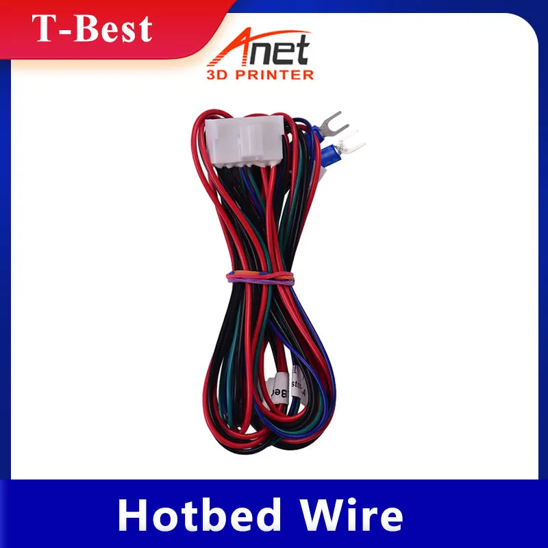 Провод с подогревом Anet (20AWG) провод для 3D принтера A8 Plus E16 длина 90 см/35 4 дюйма|Детали