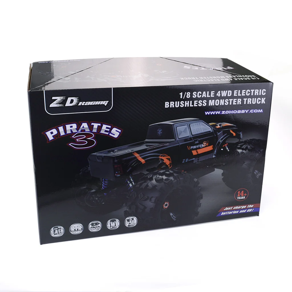RC1: 8 Monster Truck Профессиональный радиоуправляемый автомобиль с дистанционным управлением подходит для DIY1/8 полномасштабный четырехколесный грузовик Wltoys Радиоуправляемый автомобиль