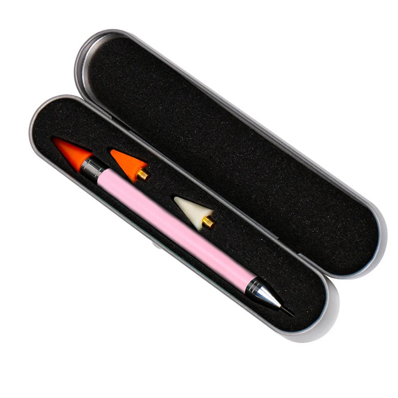 1 шт. Набор двусторонних инструментов для дизайна ногтей|Доттсы| |