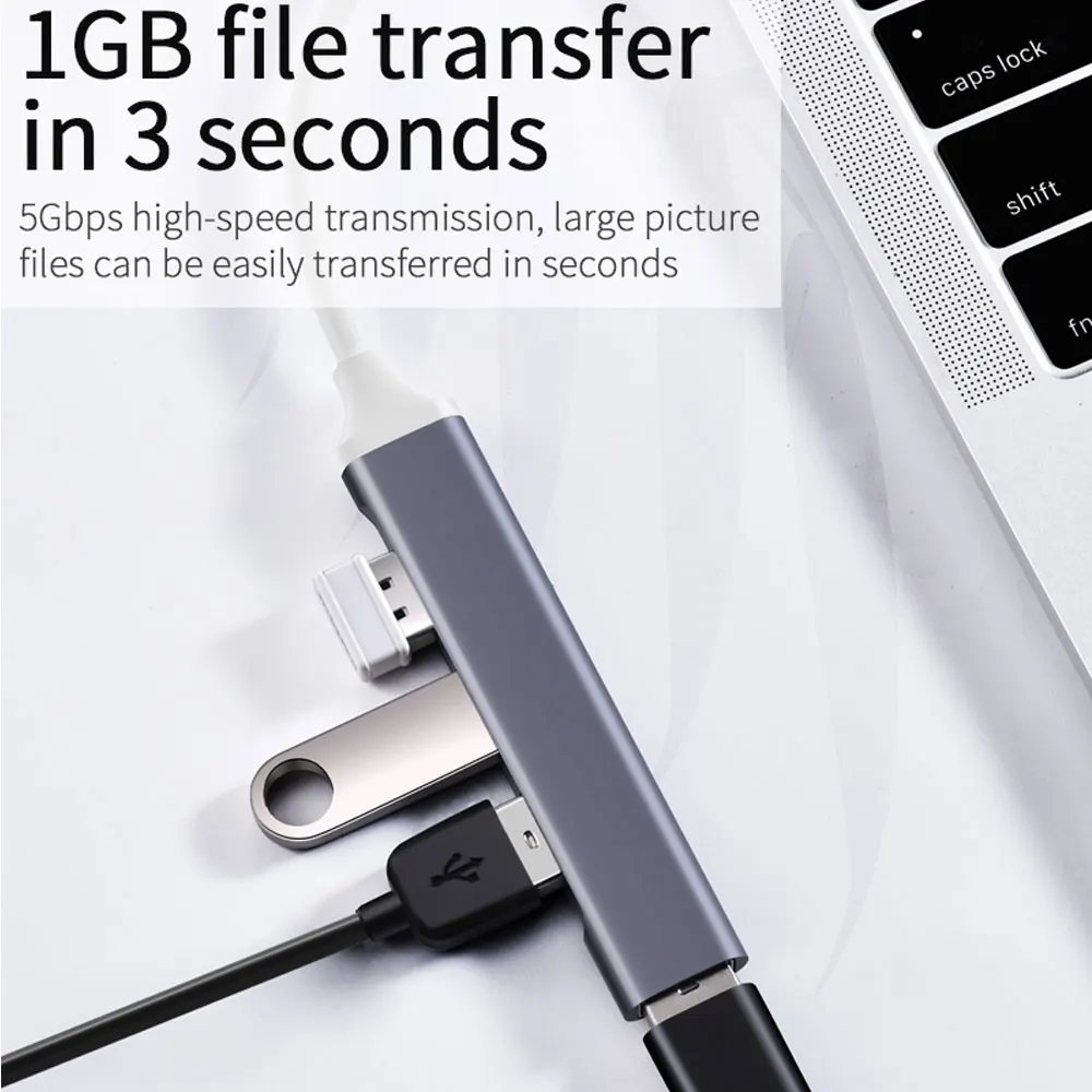 ОВБР 4 порта USB концентратор 3 * USB2.0/USB3.0 мульти разветвитель OTG в 1 взаимный обмен