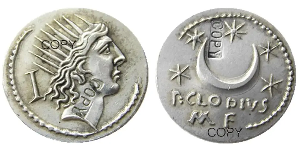

RM(10) Roman Ancient Silver Plated Copy Coins