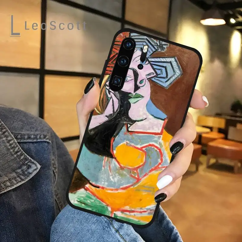 

Pablo Picasso Phone Case For Huawei honor Mate P 9 10 20 30 40 Pro 10i 7 8 a x Lite nova 5t