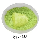 # 435A жемчужная пудра пигмент акриловая Краски в Ремесло Искусство автомобильной Краски мыло тени для век 50 г флуоресцентный зеленый слюдяной порошковый пигмент