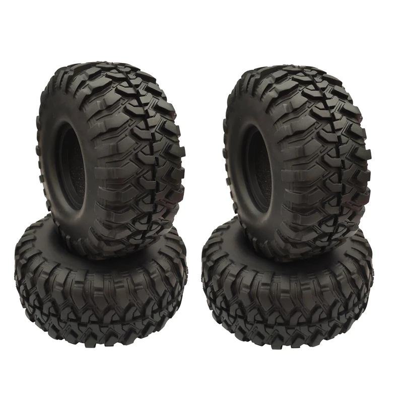 4 шт. 1 9 дюймов резиновые шины колеса 118X48MM для 1/10 RC Гусеничный Traxxas TRX4 осевой SCX10 90046