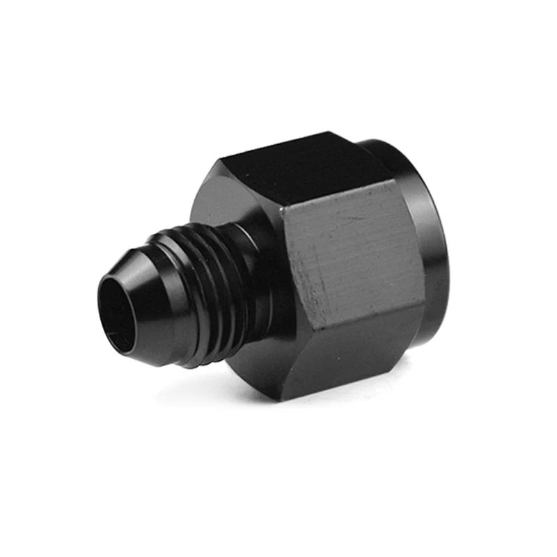 

New Aluminum AN8 Female to AN6 Male Reducer Adapter AN Fitting Union REDUCER AN Black