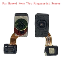home button fingerprint sensor flex cable ribbon for huawei nova 7pro 5g touch sensor flex replacement parts