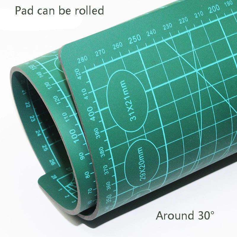 

Promotion! XIEHAIGE A3 Cutting Mat Self-Healing Cut Pad Patchwork Tools Manual DIY Cutting Board Lasting Thick Non-Slip 18 x 12