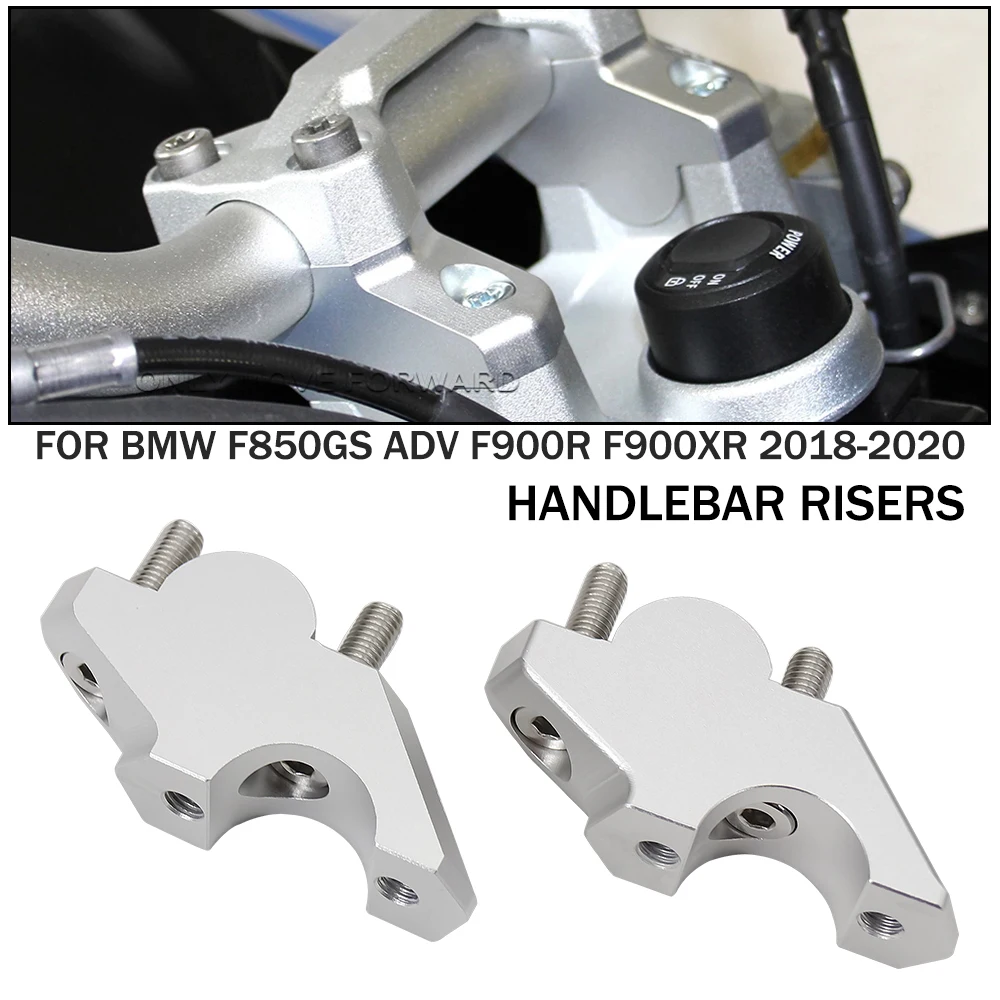 

Motorcycle Handlebar Risers Fit For BMW F850GS Adventure Adv F900R F900XR Clamp Extend Handlebar With Offset Adapter Mount