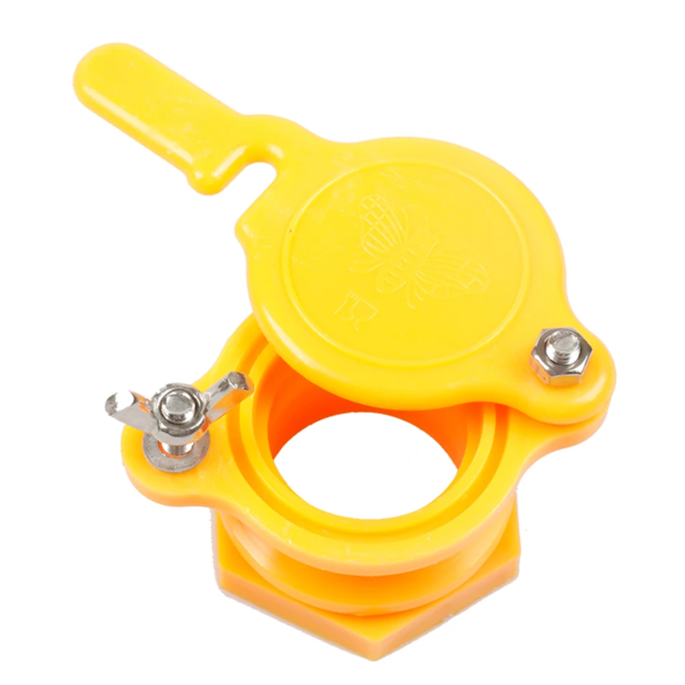 Пчеловодство Мед экстрактор желтые пластиковые ворота подходит пчела кран