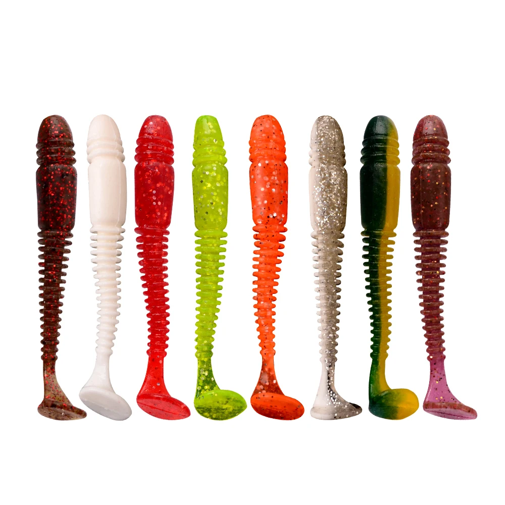 iLure New Fishing Soft Lures Silicone Bait 5.5cm 7.5cm 8.5 Goods For Fishing Sea Fishing Pva Swimbait Wobblers Artificial Tackle