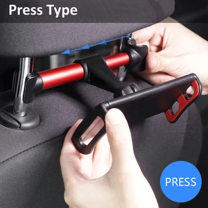 Universal 4-11 inch Onboard Tablet Car Holder for iPad Air 1 Air 2 Pro 9.7 Back Seat Supporter Stand