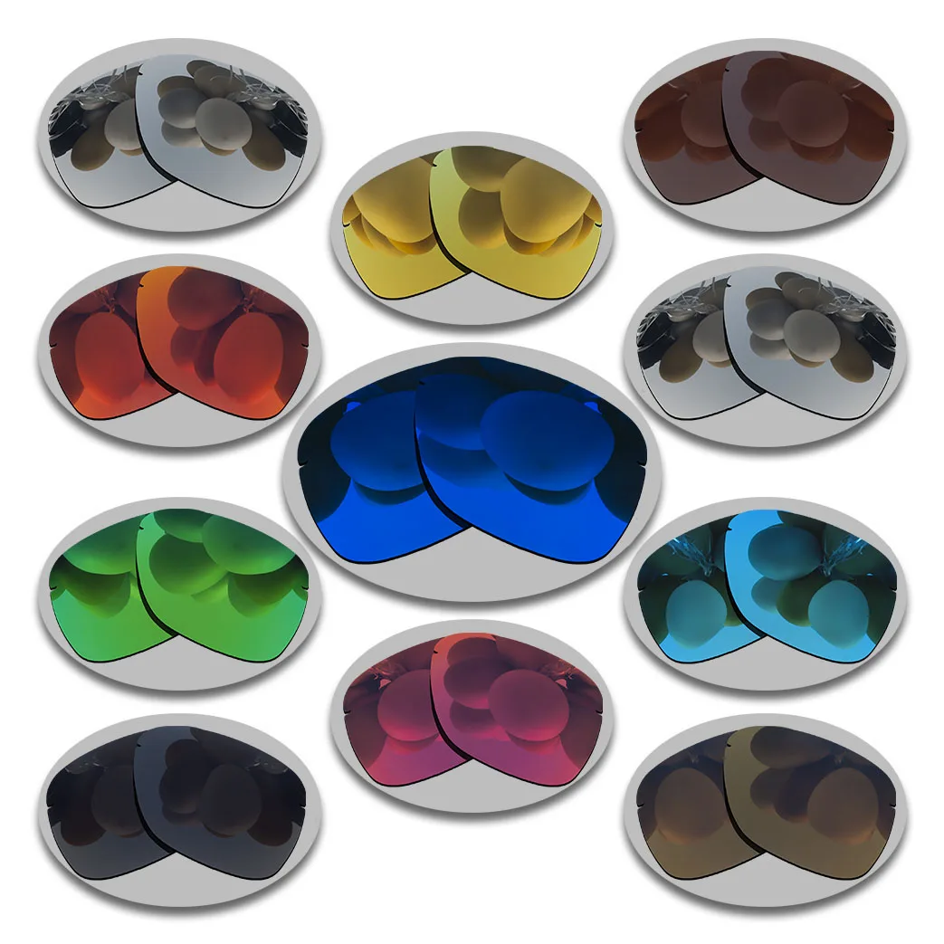 

100% Precisely Cut Polarized Replacement Lenses for Tailhook (PC) Sunglasses Chrome Mirrored Coating Color- Choices