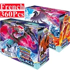 Новинка 2021 г., французский Покемон, меч и щит, движущееся небо, бустер, демонстрационная коробка, 36 упаковок из 10 карт, игра, коллекционная игрушка