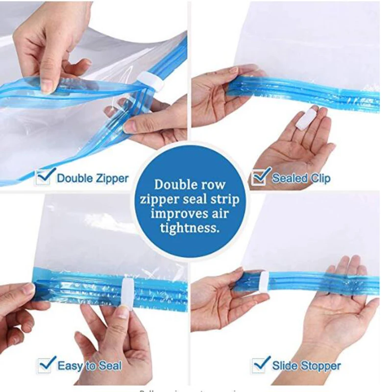 Складной органайзер для одежды вакуумная компрессионная сумка хранения