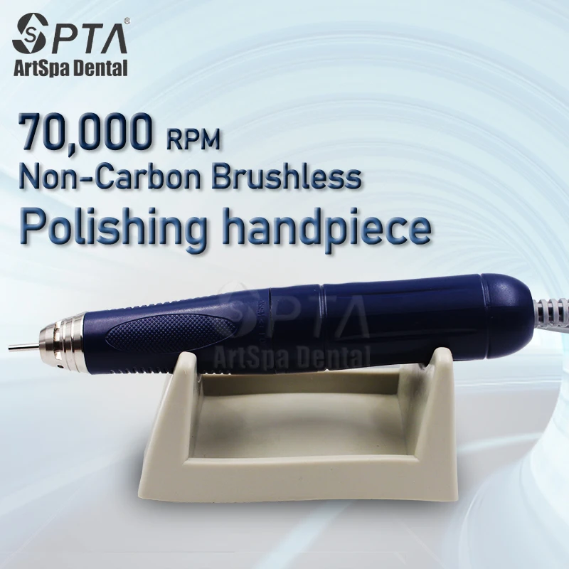 Non-Carbon Brushless 70, 000 RPM Polishing handpiece NEW Dental Micromotor  handpiece Drill dental micro motor For Lab Density
