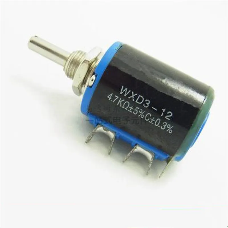 1 шт. WXD3 12 1W 100 220 470 1K 2K2 3K3 4K7 10K 22K 33K 47K Ohm 100R 220R 470R 2 K 3 4 7 Вт проволочный