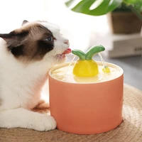 cat automatic water fountain filtration kawaii ceramics pet water dispenser electric usb ultra quiet dogs drinking bowl
