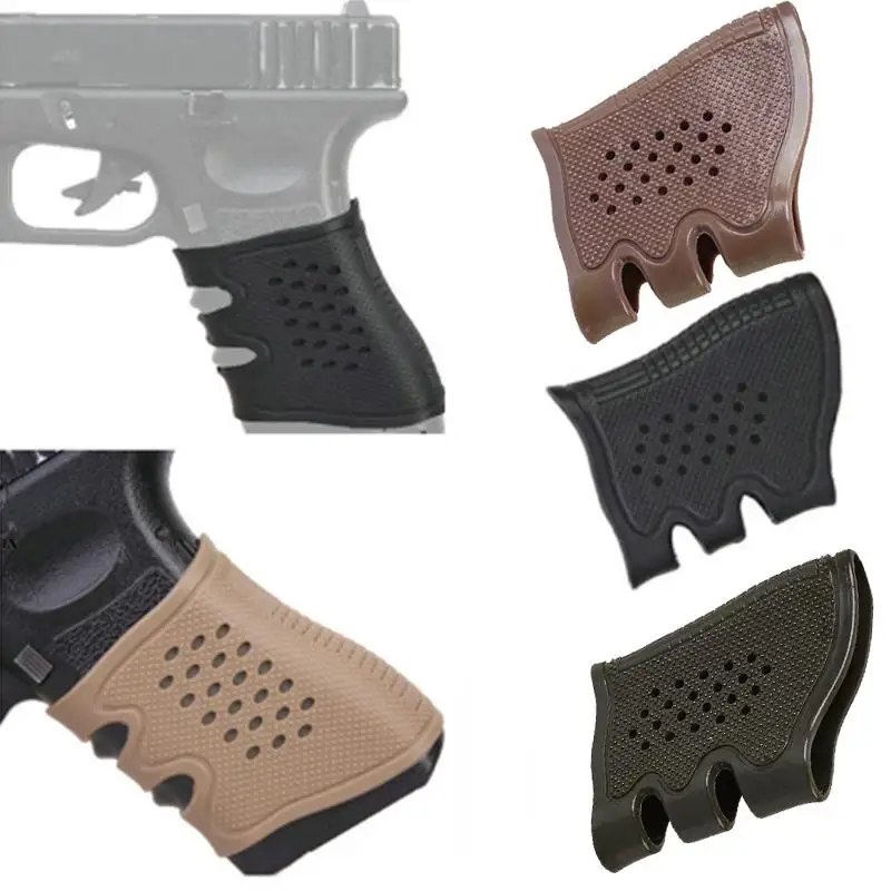 Тактический Пистолет резиновая ручка анти-скользящие перчатки для Glock 17 мм 19 мм 20 мм 21 22 23 31 32