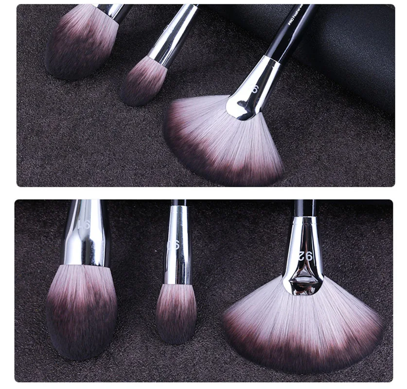 Супер мягкая кисточка для макияжа 3 шт. набор рассыпчатых кисточек пудры