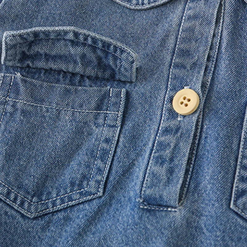 

2021 Spring Baby Girls Cartoon Pattern Newborn Jeans Clothes for Baby Long Sleeve Trousers 2Pcs Sets Letter Children's Clothing