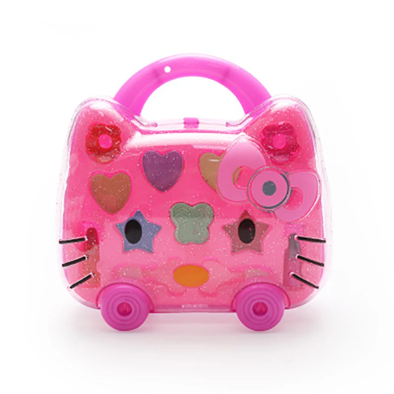 Детская игрушка для макияжа ролевая игра принцесса розовый макияж безопасный