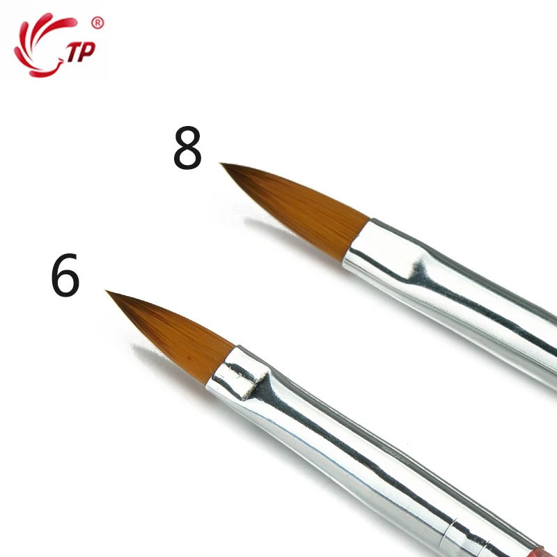 TP #6 #8 акриловый дизайн ногтей искусство Искусство жидкий порошок расширение 3D