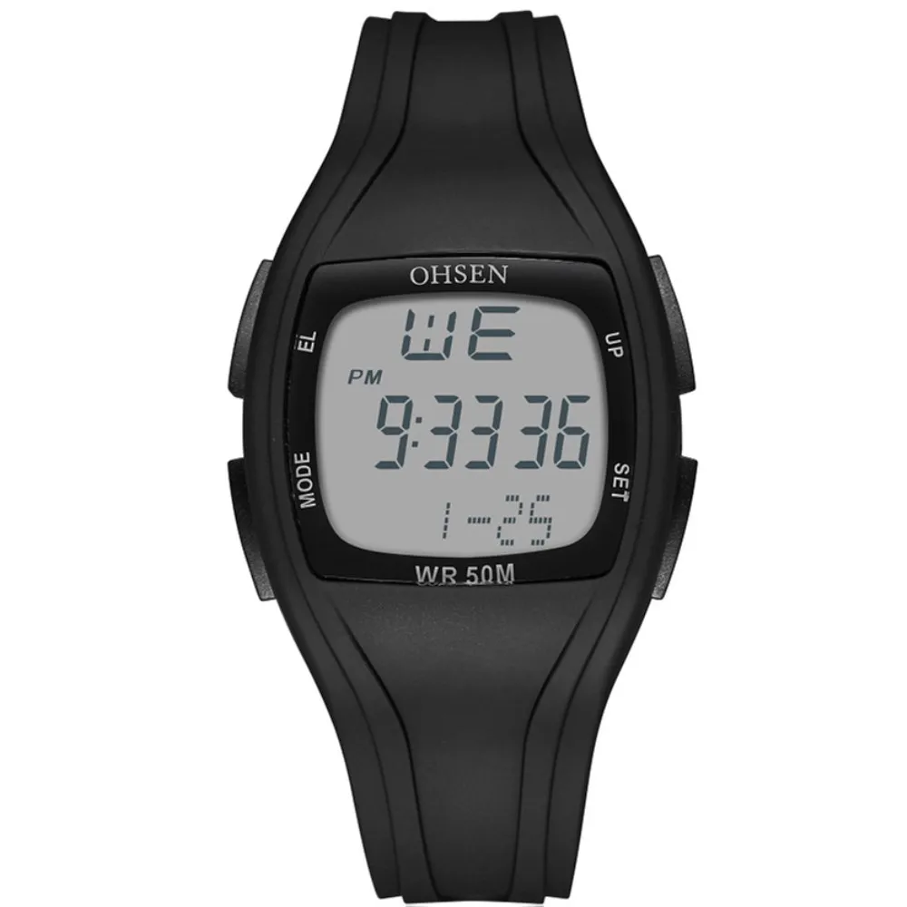 

OHSEN Fashion Women Digital Watch Luxury Brand Student Sports Watches Unisex LED Electronic Wrist watch Girl Clock Montre Femme