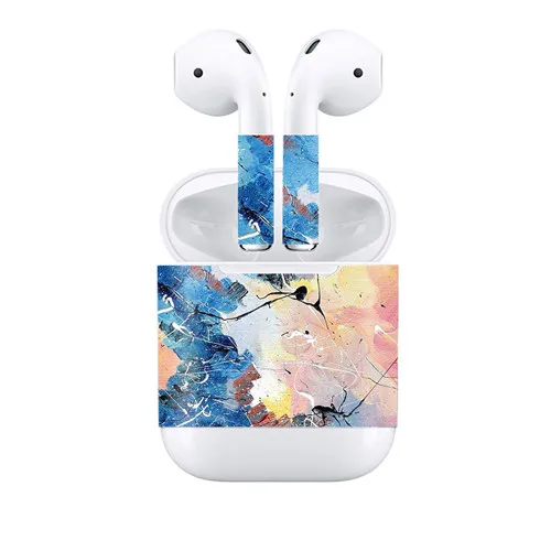 YS-airpods-0002 Новая модная наклейка для Apple Airpods наклейка на кожу виниловая наклейка - Цвет: YS-airpods-0002