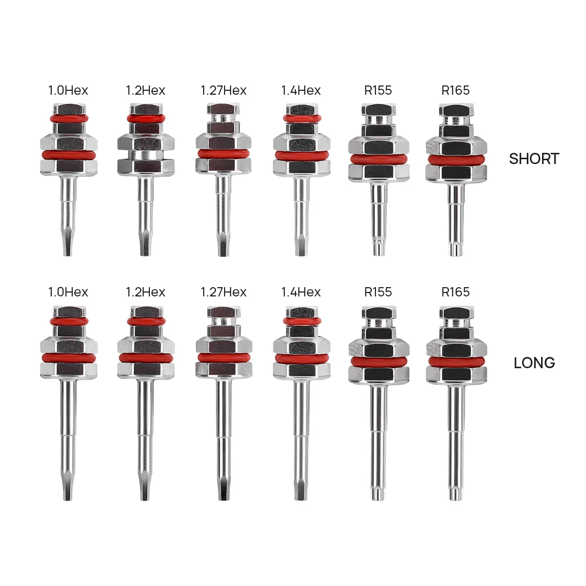 Зубной имплантат шестигранный Длинный 14 мм короткий 10 автоклавируемая