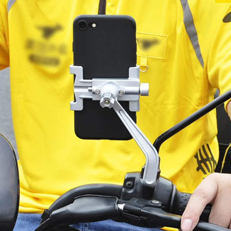 Алюминиевый сплав держатель для телефона мотоцикла подставка велосипеда руль