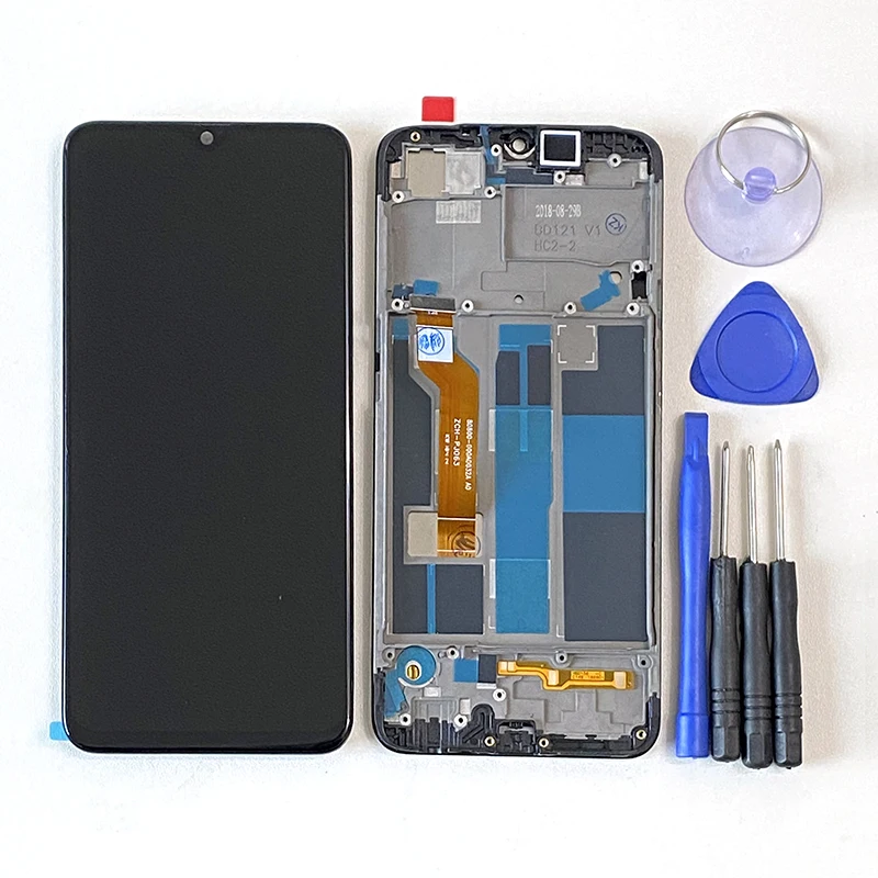 6 3 original for oppo realme 2 pro rmx180107 lcd display screen frametouch panel digitizer for oppo f9 cph1825 f9 pro cph1823 free global shipping