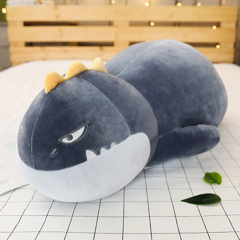 seal 110 см кровать angry Shark спальная Подушка Пингвин уплотнения подходит для детей и подушка для взрослых море животное кукла плюшевый подарок для детей - Цвет: seal