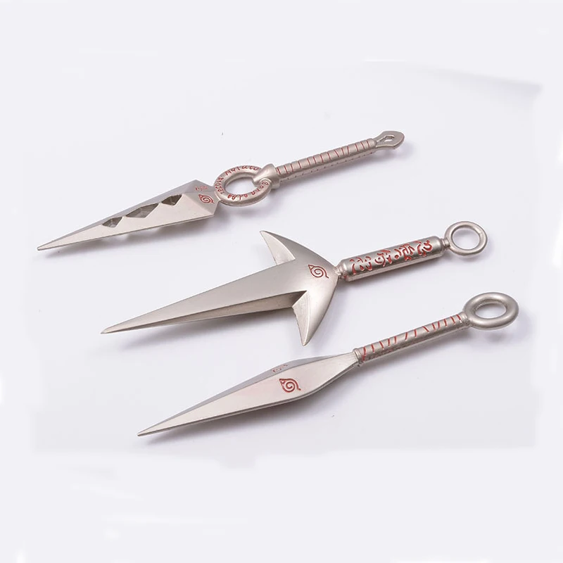

Amine Naruto Cosplay Shuriken Prop Hatake Kakashi kunai Anime Cosplay Props Weapon Sword Spea Sets