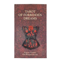 tarot of forbidden dreams tarot deck fortune telling divination oracle cards family party leisure table game with pdf guidebook