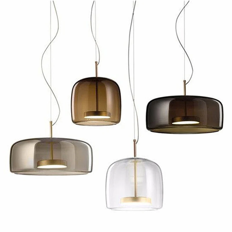 

Modern Dining Room Chandelier Nordic Led Glass Pendant Light for Living Room Coffee Store Bar Kitchen Art Decor Lighting Fixture