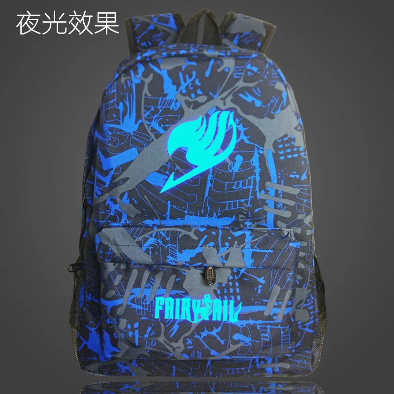 Светящаяся женская мультяшная дорожная сумка ранцы для подростков из нейлона