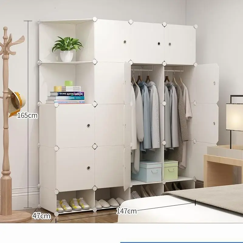 MODEL R Для спальни Penderie Meuble Range Armario De Almacenamiento Armadio Guardaroba Mueble Closet Guarda Roupa шкаф для одежды - Цвет: MODEL R