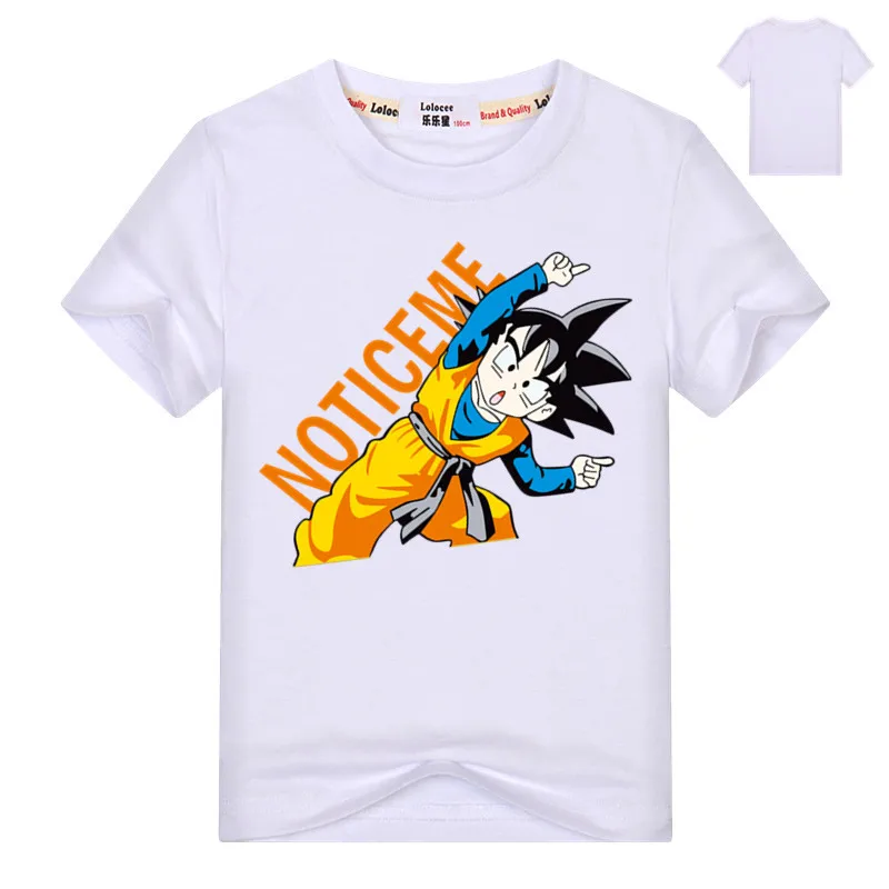 Dragon Ball футболка Гоку братьев топы, футболки Вегета мужские шорты для купания для мальчиков и девочек аниме «Наруто» best friend» футболка с надписью: "Dragonball Z футболка игрушечные фигурки из игры Dragon Ball dbz(“ сын аниме Гоку - Цвет: White