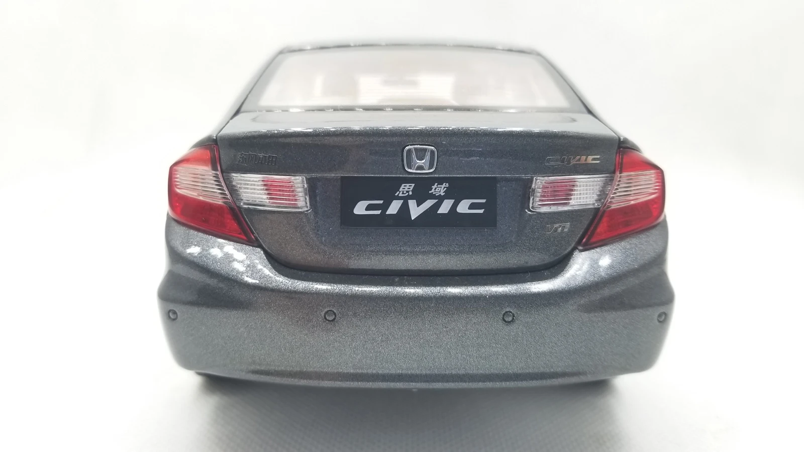 1:18 литая под давлением модель для Honda Civic 9 серый редкий сплав игрушечный автомобиль миниатюрная коллекция подарки MK9