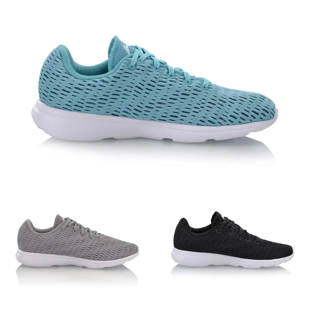 Женские беговые кроссовки Li-Ning удобные дышащие для фитнеса и спорта с подкладом