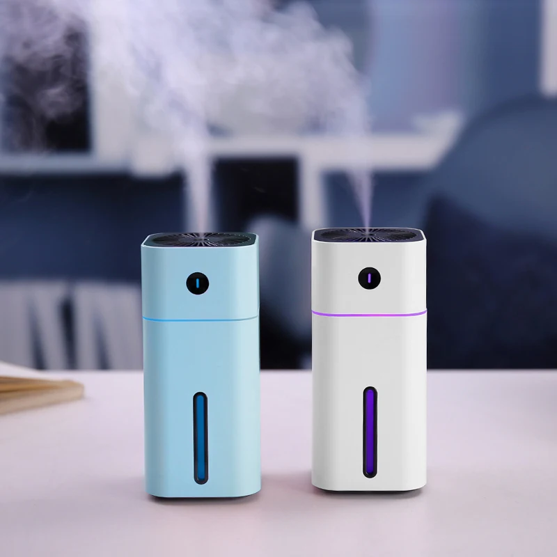 

ELOOLE 180ML USB Portable Mini Air Humidifier Diffuser Air Purifier With Colorful Lights Filling Water Quiet Work For Home Car