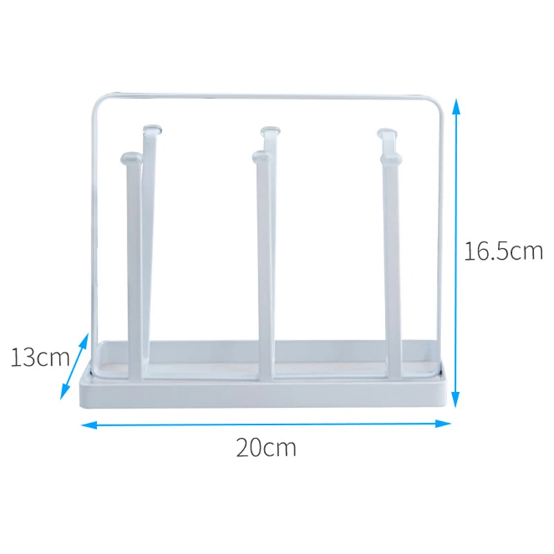 

Draining Cup Holder Drying Organizer Storage Drain Stand Shelf Tool Bar Kitchen Storage & Organization