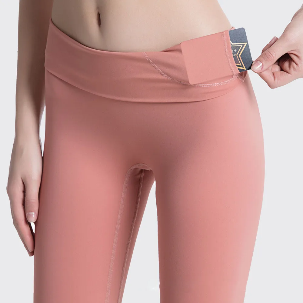 Naked Feeling High Waist Leggings Push Up Sport Women Fitness Running Yoga Pants Energy Seamless Leggings Gym Girl Leggins Mujer