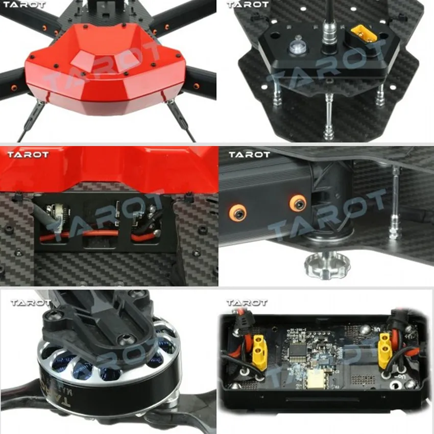 Tarot RC TL750S1 Peeper I долговечная аэрофотосъемка рамка квадрокоптера 750 мм портативная