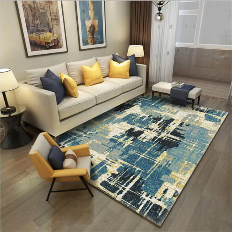 LeRadore фланелевый ковер с 3D принтом для гостиной противоскользящие абстрактные